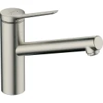 Смеситель Hansgrohe Zesis M33 150 1jet кухонный, Stainless Steel Finish (74802800) - Фото 1