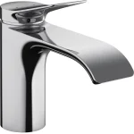 Смеситель для умывальника Hansgrohe Vivenis 80 с донным клапаном, хром (75010000) - Фото 1