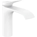 Змішувач для умивальника Hansgrohe Vivenis 110 Coolstart, Matt White (75024700) - Фото 1