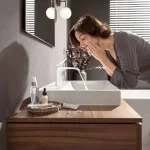 Змішувач для умивальника Hansgrohe Vivenis 110 Coolstart, Matt White (75024700) - Фото 2