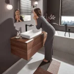 Змішувач для умивальника Hansgrohe Vivenis 250, Matt Black (75042670) - Фото 2