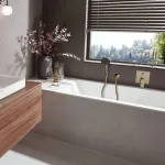 Смеситель для ванны/душа Hansgrohe Vivenis скрытого монтажа, Brushed Bronze (75415140) - Фото 2