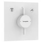 Смеситель скрытого монтажа Hansgrohe DuoTurn E на 2 функції, Matt White (75417700) - Фото 1