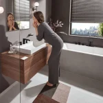 Змішувач Hansgrohe Vivenis на борт ванни, чорний матовий (75444670) - Фото 2