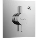 Смеситель скрытого монтажа Hansgrohe DuoTurn E на 1 функцию, Chrome (75617000) - Фото 1