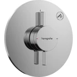 Смеситель для душа Hansgrohe скрытого монтажа DuoTurn S на 1 функцию, Chrome (75618000) - Фото 1