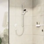 Смеситель для душа Hansgrohe скрытого монтажа DuoTurn S на 1 функцию, Matt White (75618700) - Фото 2