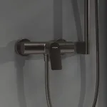 Змішувач для душу Hansgrohe Vivenis Original, Brushed Black Chrome (75623340) - Фото 2