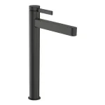 Змішувач для умивальника Hansgrohe Finoris 260 CoolStart з д/к push-open, Brushed Black Chrome (76072340) - Фото 1