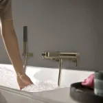 Змішувач для ванни Hansgrohe Finoris, Brushed Bronze (76420140) - Фото 2