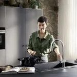 Смеситель для кухни Hansgrohe Aqittura M91 SodaSystem 210, 1jet, pull-out, Sbox, сет, Chrome (76836000) - Фото 3