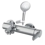 Змішувач для ванни GRB Tender з душовим гарнітуром, хром (905900) - Фото 1