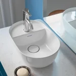 Змішувач для умивальника Duravit C1, хром (C11010001010) - Фото 3