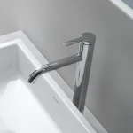 Змішувач для умивальника Duravit C1, хром (C11030001010) - Фото 3