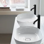 Змішувач для умивальника Duravit C1, чорний матовий (C11040001046) - Фото 2