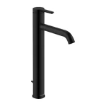 Змішувач для умивальника Duravit C1, чорний матовий (C11040001046) - Фото 1