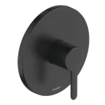 Змішувач для душу прихованого монтажу Duravit C1, чорний матовий (C14210010046) - Фото 1