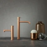 Смеситель для умывальника Ritmonio Diametro35 однорычажный, Brushed Rose Gold (E0BA0124CSF33) - Фото 2