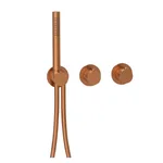 Змішувач для душу Almar з термостатом та душовим набором, Pvd Brushed Copper (E180133.CO) - Фото 1