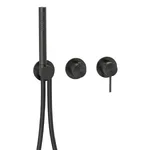 Смеситель для душа Almar Modular, внешняя часть, однорычажный, 2-3 потребителя, PVD Brushed Absolute Black (E180142.AB) - Фото 1