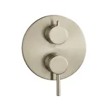 Змішувач для ванни/душу Almar Mixers, зовнішня частина, одноважільний, 2 споживача, Nichel Brushed (E186562.NB) - Фото 1