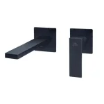 Смеситель для раковины Paffoni Elle 70x70, черный (EL104NO70) - Фото 1