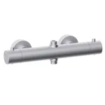 Термостат для душу Paffoni Inox Tech, без душового набору, 2 виходи, Steel (INOXQ169AC) - Фото 1