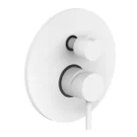 Змішувач для душу Paffoni Light на 2 позиції, Bianco Opaco (LIG018BO) - Фото 1