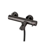 Змішувач для ванни Paffoni Light, Brushed Black Chrome (LIG022NKNSP) - Фото 1