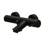 Смеситель для ванны Paffoni Light, однорычажный, на стену, Matt Black (LIG022NO) - Фото 1