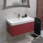 Змішувач для умивальника Paffoni Light без донного клапана, Black Chrome (LIG071NKN) - Фото 2