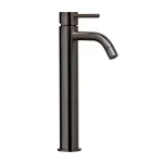 Смеситель для умывальника Paffoni Light высокий, Brushed Black Chrome (LIG081NKNSP) - Фото 1