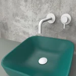 Смеситель для умывальника Paffoni Light скрытого монтажа, белый (LIG106BO) - Фото 2