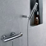 Смеситель для душа Paffoni Light, с ручным душем и гибким шлангом, Chrome (LIG168DCR) - Фото 2