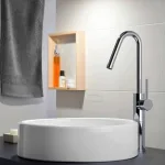 Змішувач для умивальника Paffoni Light, високий, Chrome (LIG978CR) - Фото 2