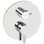 Змішувач для душу Paffoni Light, настінний, на 2 споживача, зовнішня частина, Chrome (LIGBOX018CR) - Фото 1