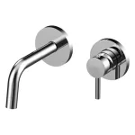 Смеситель для умывальника Paffoni Light, внешняя часть, излив 123 мм, Chrome (LIGBOX104CR70) - Фото 1