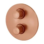 Змішувач для душу з термостатом Paffoni Light, Brushed Copper (LIQ013RMSP) - Фото 1
