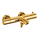 Термостат для ванны/душа Paffoni Light, без душевого набора, Honey Gold (LIQ022HG) - Фото 1