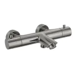 Термостат для ванны/душа Paffoni Light, без душевого набора, Mercury Grey (LIQ022MG) - Фото 1