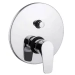 Змішувач для душу Paffoni Lime, 2 споживача, Chrome (LM015CR) - Фото 1