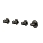 Термостат для душу/ванни Paffoni Modular Box 3 функції, Brushed Black Nickel (MDE019NKNSP) - Фото 1