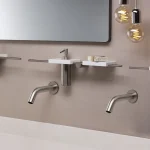 Смеситель для умывальника со стены сенсорный Ritmonio Diametro35 E-Flow, хром (PR56CB2E2CRL) - Фото 3