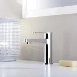 Смеситель для умывальника Paffoni Ringo с донным клапаном, хром (RIN075CR-ES) - Фото 2
