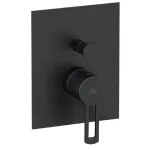 Смеситель для душа Paffoni Ringo, внешняя часть, Matt black (RINBOX015NO_M) - Фото 1