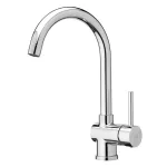 Смеситель для кухни Paffoni Stick с поворотным изливом, Chrome (SK180CR) - Фото 1