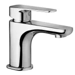 Смеситель для умывальника Paffoni Sly, с донным клапаном Clic-Clac, Chrome (SY071KCR) - Фото 1