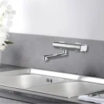 Смеситель для кухни Paffoni Tango, настенный, излив 200 мм, Chrome (TA161CR) - Фото 2