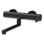 Смеситель для кухни Paffoni Tango, настенный, излив 200 мм, Matt black (TA161NO) - Фото 1