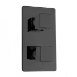 Внешняя часть смесителя для душа Bossini Cube, черный матовый (Z00062000073005) - Фото 1